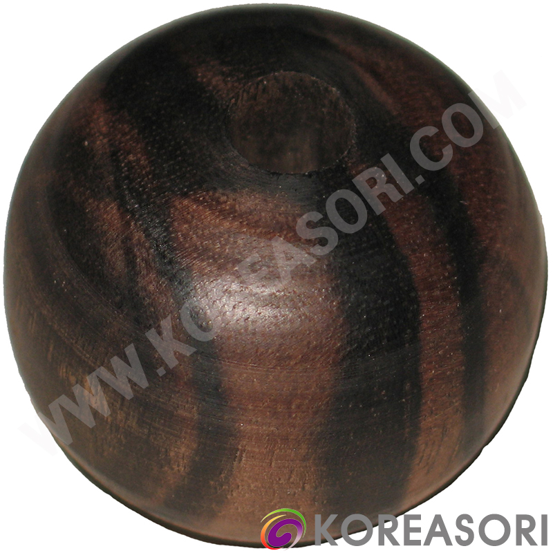 둥근테두리 흑단나무 장구채 공이 DKC-DIC222A