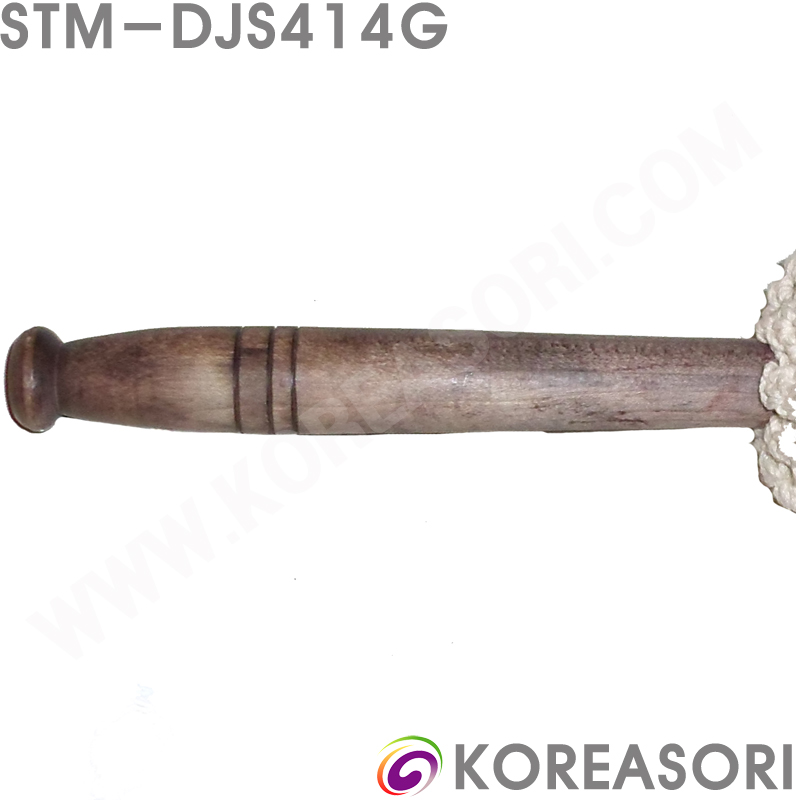 색동수술 흰색 뜨개 큰둥근봉 외송나무 농악징채 징채 STM-DJS414G