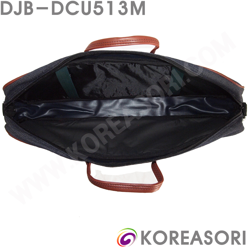 갈색띠두른 남색 스폰지쿠션 합성섬유 라운드사각 악기채가방 DJB-DCU513M 장구채가방