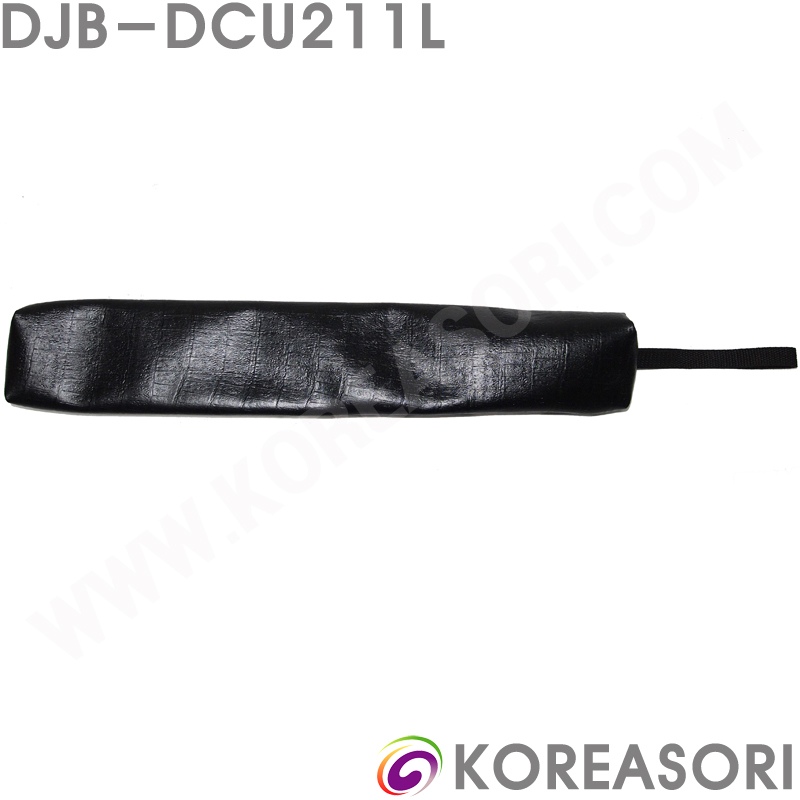악어무늬 검정색 인조가죽 라운드사각 악기채가방 단소가방 장구채가방 DJB-DCU211L