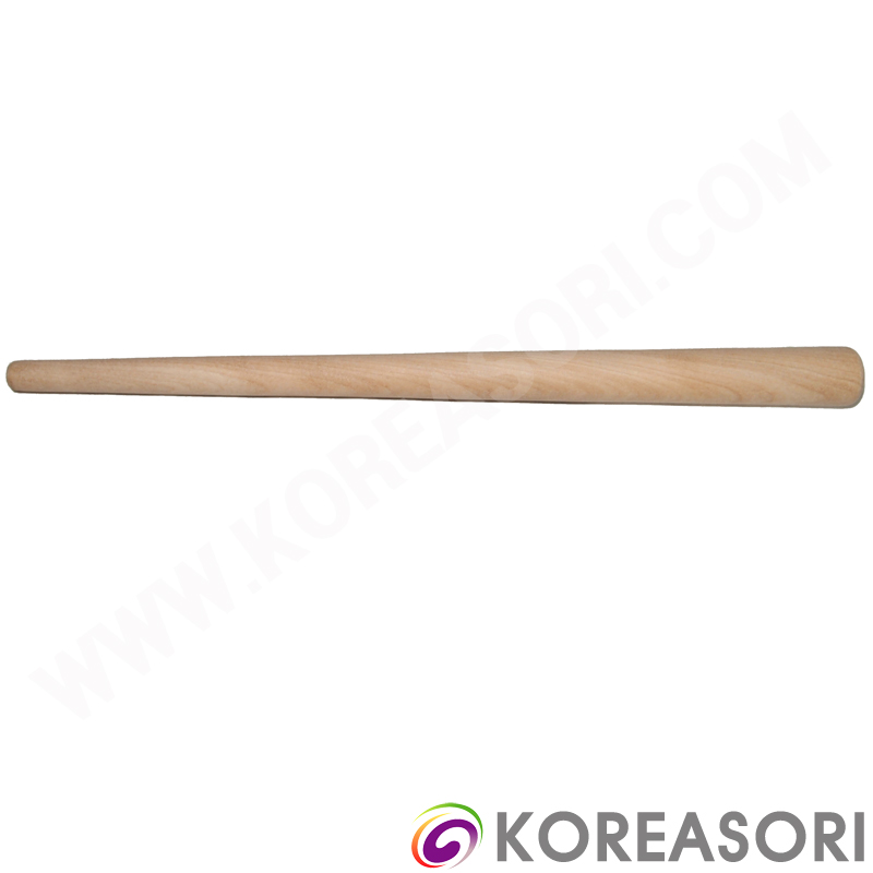 구멍없는 박달나무 원기둥형 무용소고채 소고채 DKC-DKY616B