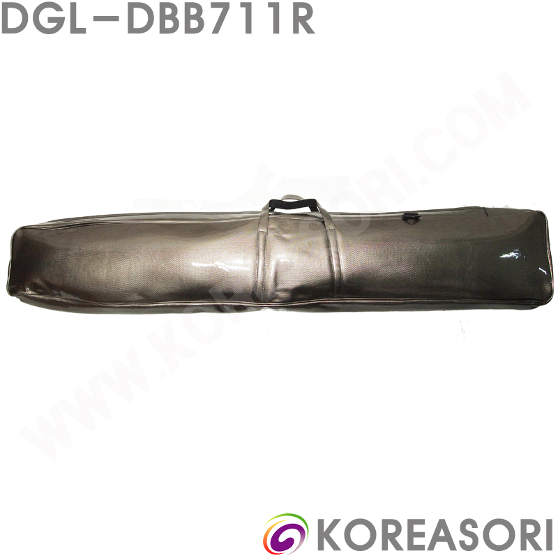 벌집무늬 샴페인골드 스폰지쿠션 에나멜 라운드직사각 12현 산조가야금가방 DGL-DBB711R 가야금케이스 가야금가방